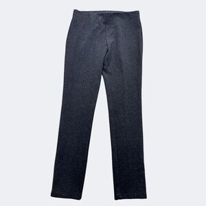 Eileen Fisher Pants Women SP‎ Pull On Legging Dark Gray Stretch Viscose Knit